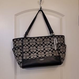 Coach Park Signature Carrie Tote